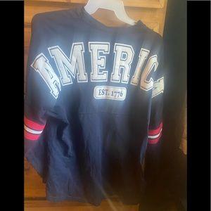 America spirit jersey. Established 1776.
